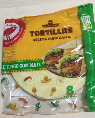 Tortillas from Trigo with Corn Tortillas de trigo con maíz