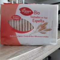 Tostadas de trigo espelts