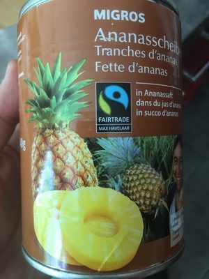 Tranches d’ananas dans Juice d’ananas Tranches d'ananas dans le jus d'ananas