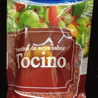 Trocitos de soya sabor tocino Great Value