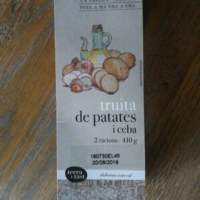 Truita de patates i ceba