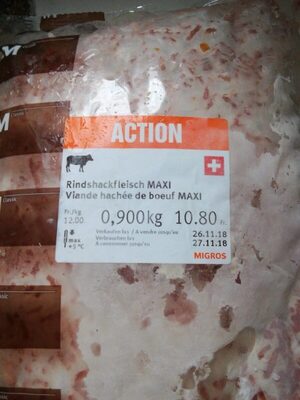 Viande hachée from Beef MAXI Viande hachée de boeuf MAXI