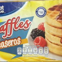 Waffles estilo caseros