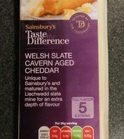 Welsh Slate Cavern Aged Cheddar
