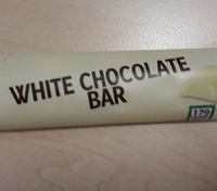 White chocolate bar