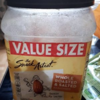 Whole Roasted & Salted Almonds