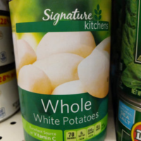 Whole White Potatoes