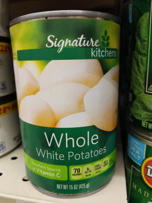 Whole White Potatoes Whole White Potatoes