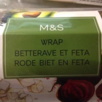 Wrap Betterave Feta