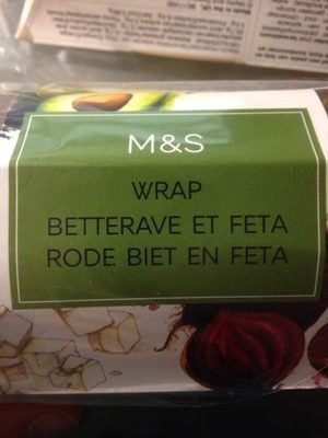 Wrap Betterave Feta Wrap Betterave Feta