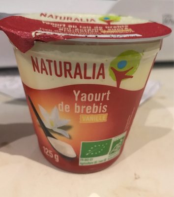 Yogurt from Brebis Vanilla Yaourt de brebis vanille
