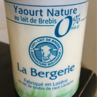 Yaourt nature brebis