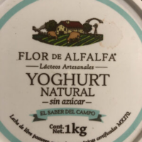 Yoghurt natural