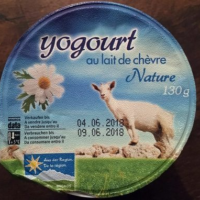 Yogourt Lait de Chèvre Nature