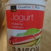 Yogurt Rhubarbe Yogourt Rhubarbe