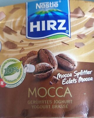 Yogurt brassé mocca Yogourt brassé mocca