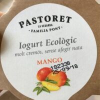 Yogur Ecológico Mango