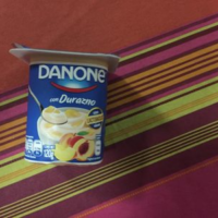 Yogurt con durazno