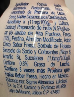 YopLait Greek Strawberry YopLait Greek Strawberry - Image 2