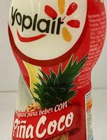 Yoplait Yoghurt para beber con piña coco