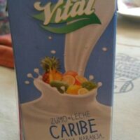 Zumo+Leche Caribe