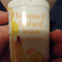 banana custard yogurt