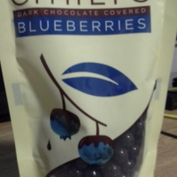 emily's dark chocolate covered blueberries
