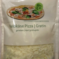 fromage râpé Pizza Gratin