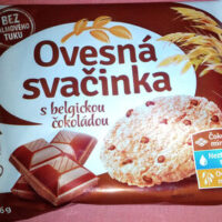 Ovesná svačinka s belgickou čokoládou Ovesná svačinka s belgickou čokoládou