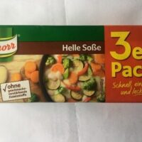 Knorr helle Sauce zu Vegetables