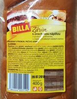 Závin s orechovou náplńou