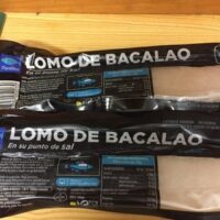 Lomo from Cod Fish in su punto from Sal