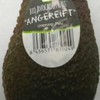 Avocados angereift
