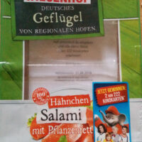 Hähnchen Salami with Pflanzenfett Hähnchen Salami with Pflanzenfett