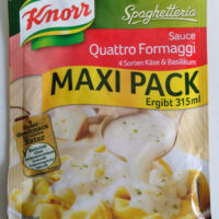 Knorr Spaghetteria Sauce Quattro Formaggi Trockenp. ..
