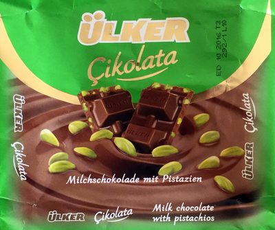 Milchschokolade with Pistazien Milchschokolade with Pistazien
