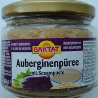 Auberginenpüree with Sesampaste