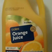 Coles Orange Juice