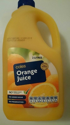 Coles Orange Juice Coles Orange Juice
