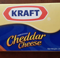 Kraft Cheddar Cheese Block Blue Packing