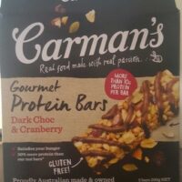 Gourmet Protein Bars Dark Choc & Cranberry