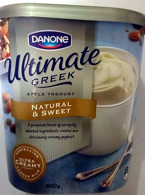 The Ultimate Yogurt by Danone – Natural & Sweet The Ultimate Yogurt by Danone - Natural & Sweet