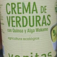 Soup from Vegetables with Quinoa and alga wakame