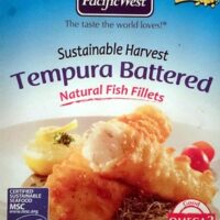 Sustainable Harvest Tempura Battered Natural Fish Fillets Sustainable Harvest Tempura Battered Natural Fish Fillets