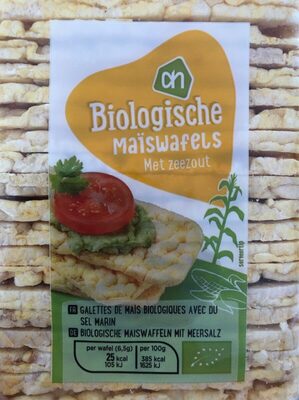 Maiswafels met zeezout Maiswafels met zeezout