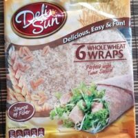 Deli Sun Delicious Easy & Fun Whole Wheat Wrap
