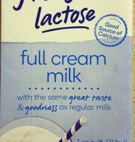 Free From Lactose Full Cream Milk