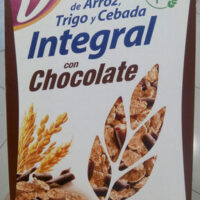Copos from Rice, trigo and Canada  with Chocolate