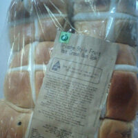 Brioche Style Fruit Hot Cross Bun 6pk