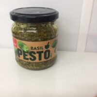 Basil pesto pams